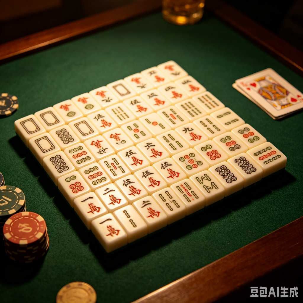 custom gradient mahjong tiles